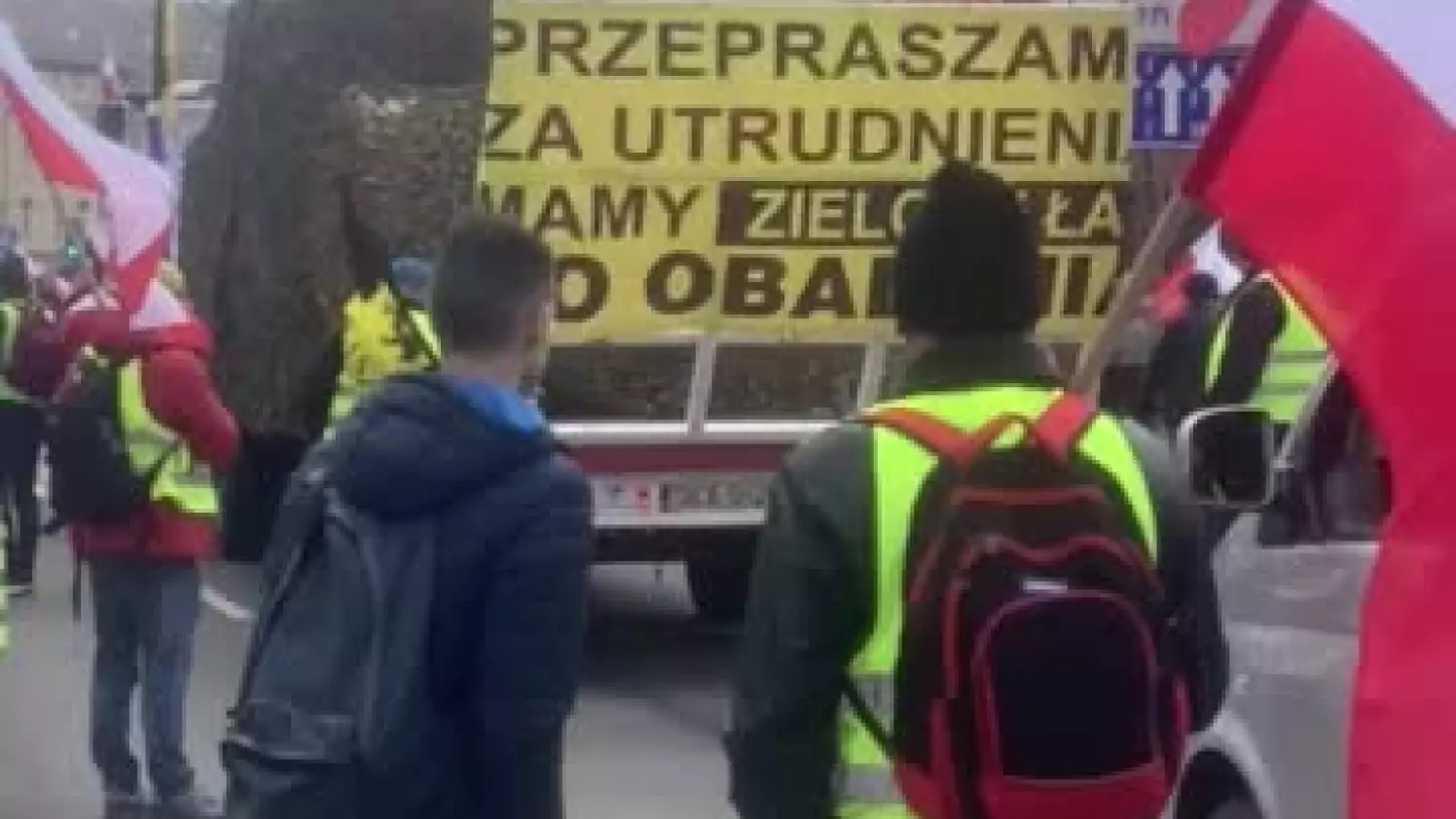 Protest rolników w Gdańsku