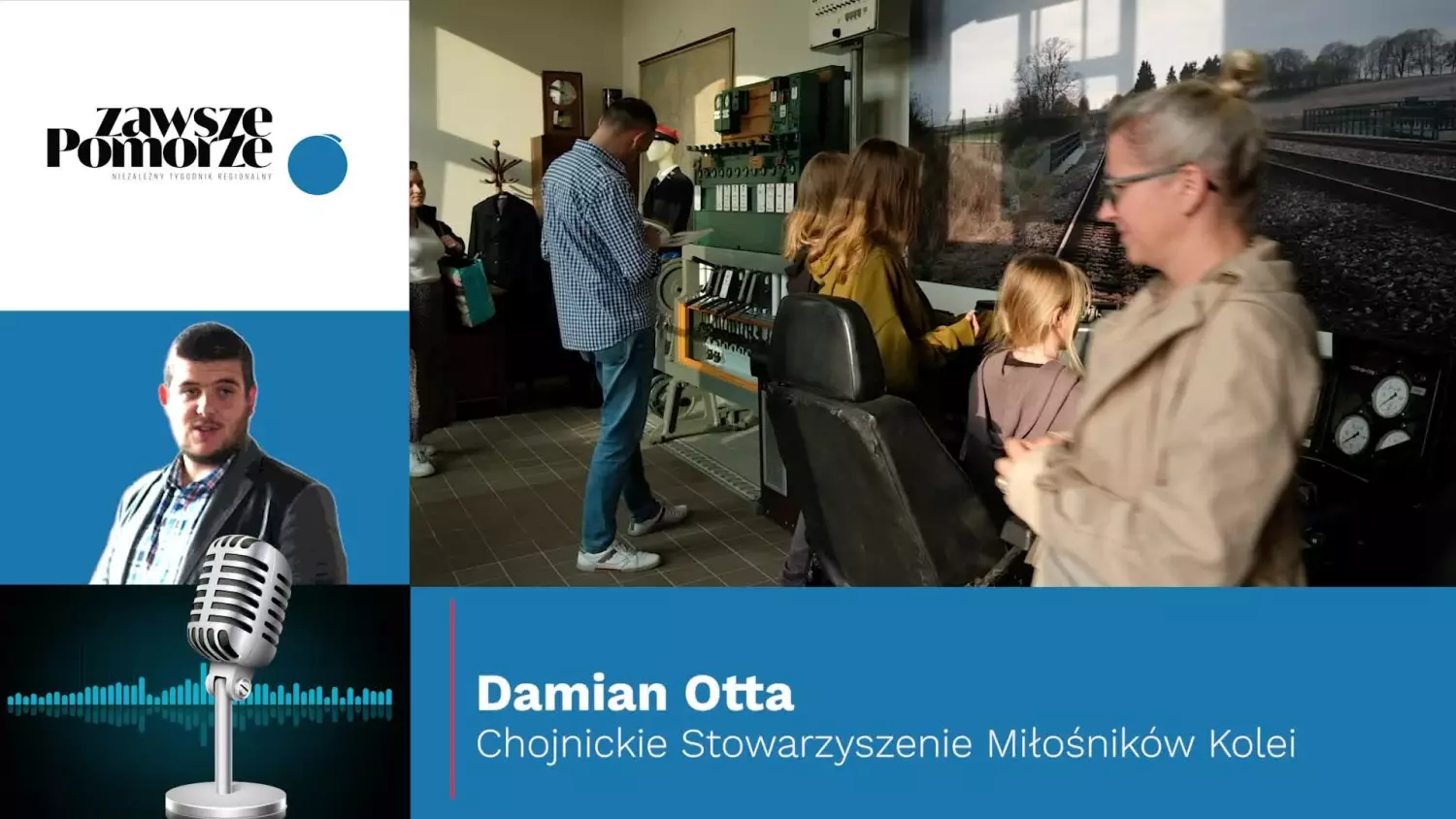 Wystawa Chojnickiego Stowarzyszenia Miłośników Kolei