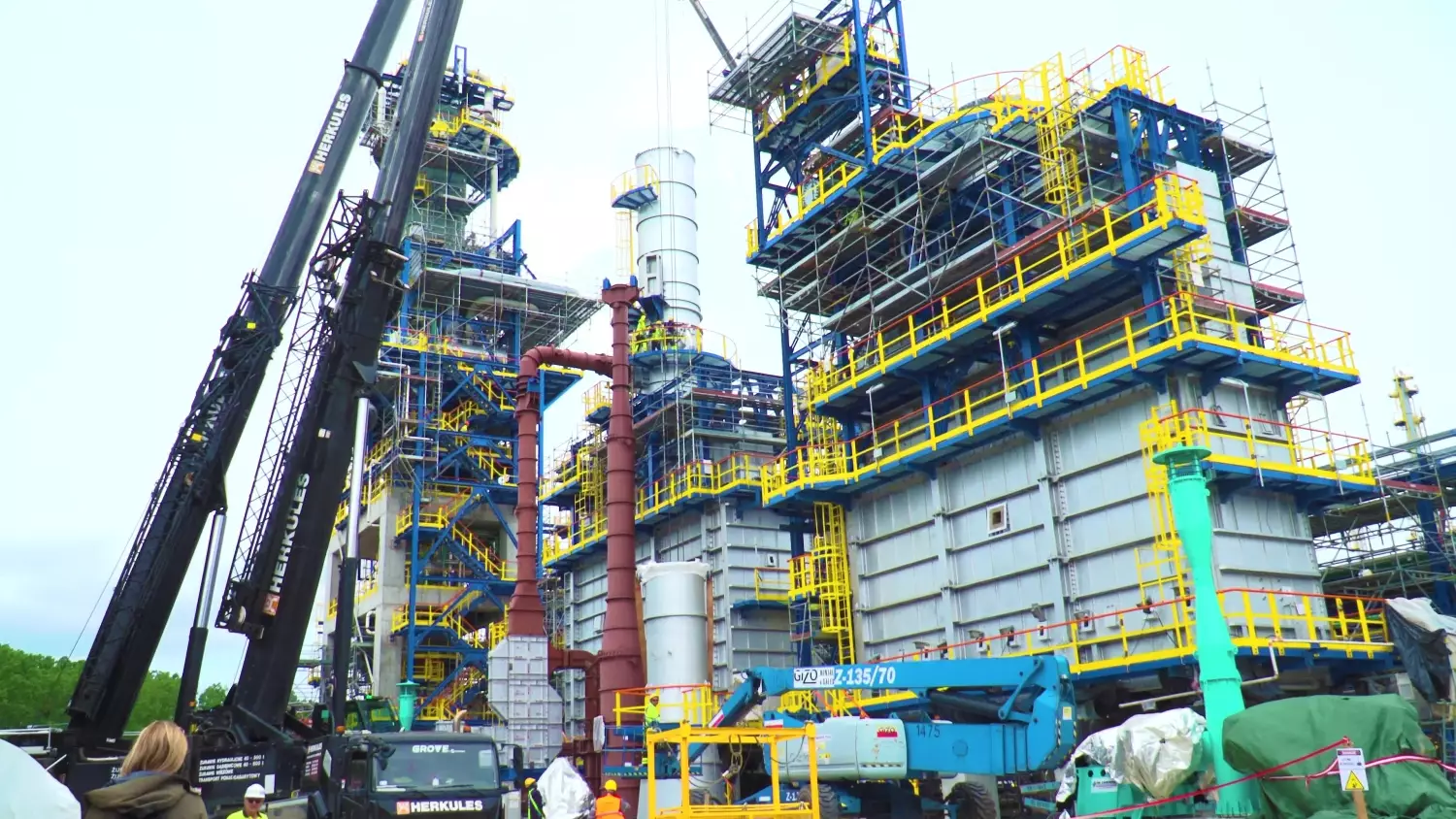 HBO w gdańskiej rafinerii. Byliśmy na placu budowy