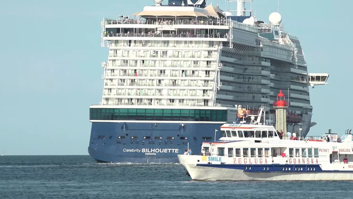 Celebrity Silhouette w Porcie Gdynia. To najdłuższy wycieczkowiec tego sezonu