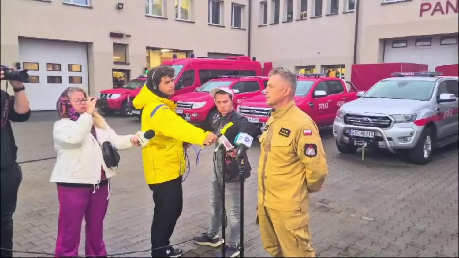 Strażacy z Pomorza wyruszyli z pomocą na tereny zagrożone powodzią