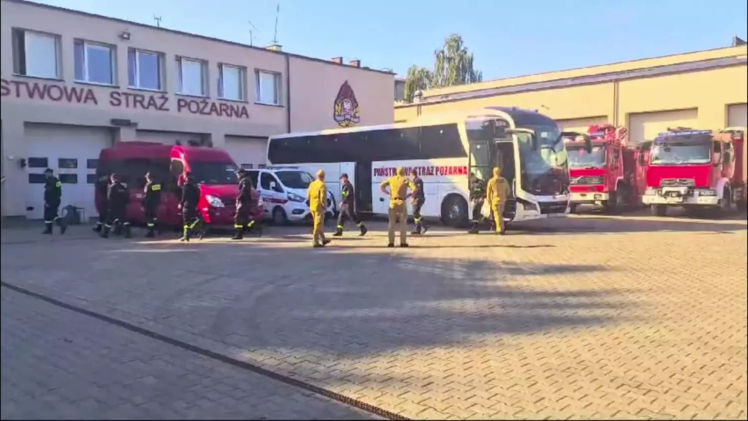 Strażacy z Pomorza przez 6 dni pomagali powodzianom. Właśnie wrócili do domów