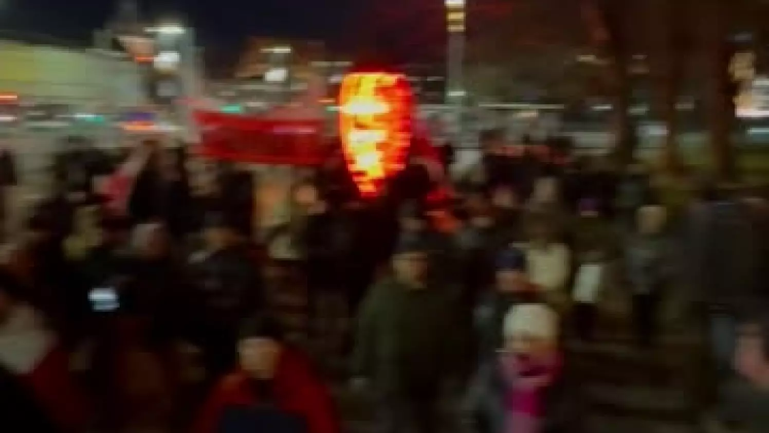 Protest przed siedzibą Rady Miasta Gdańska