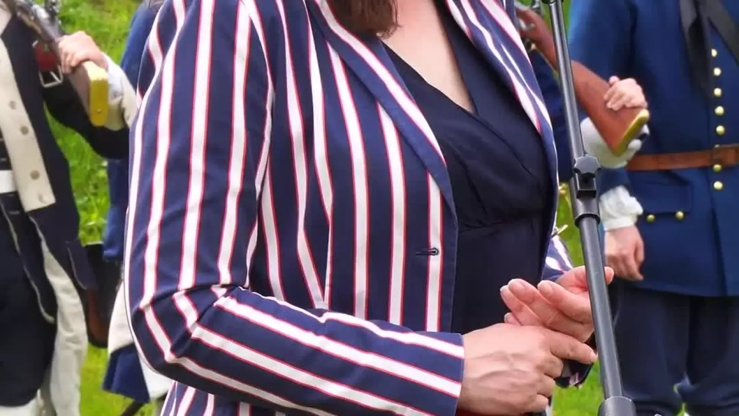 Aleksandra Dulkiewicz podczas Dnia Flagi RP w Gdańsku