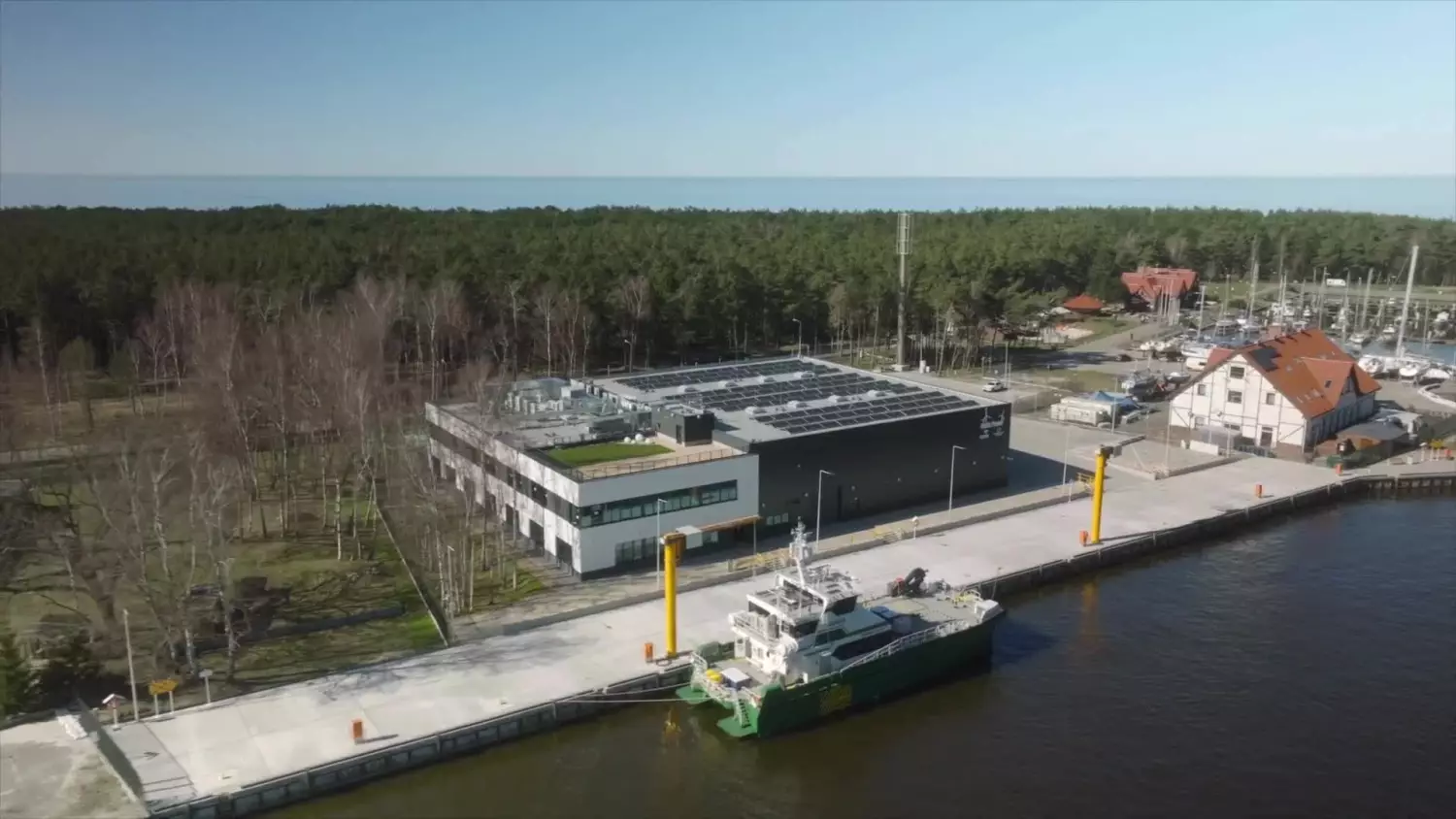 Baza serwisowa dla morskiej farmy wiatrowej Baltic Power już otwarta