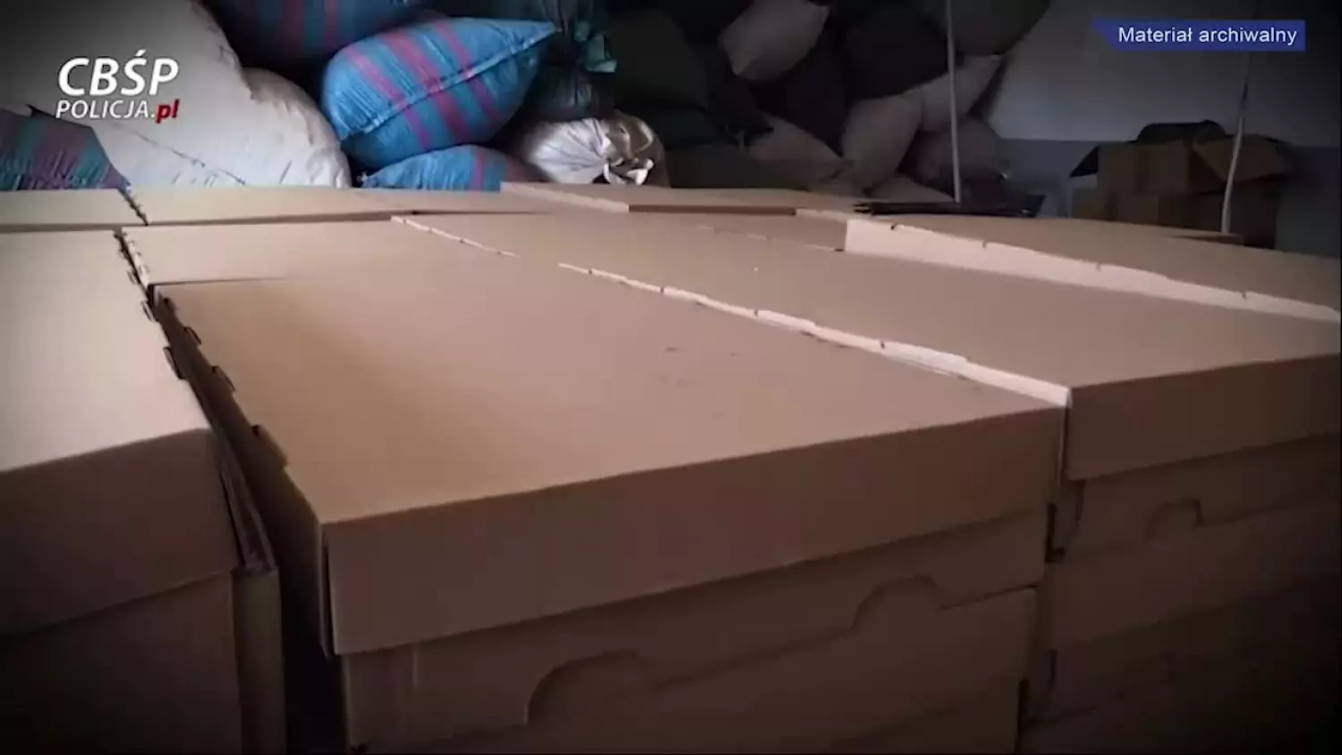 CBŚP i KAS zlikwidowały nielegalną fabrykę papierosów