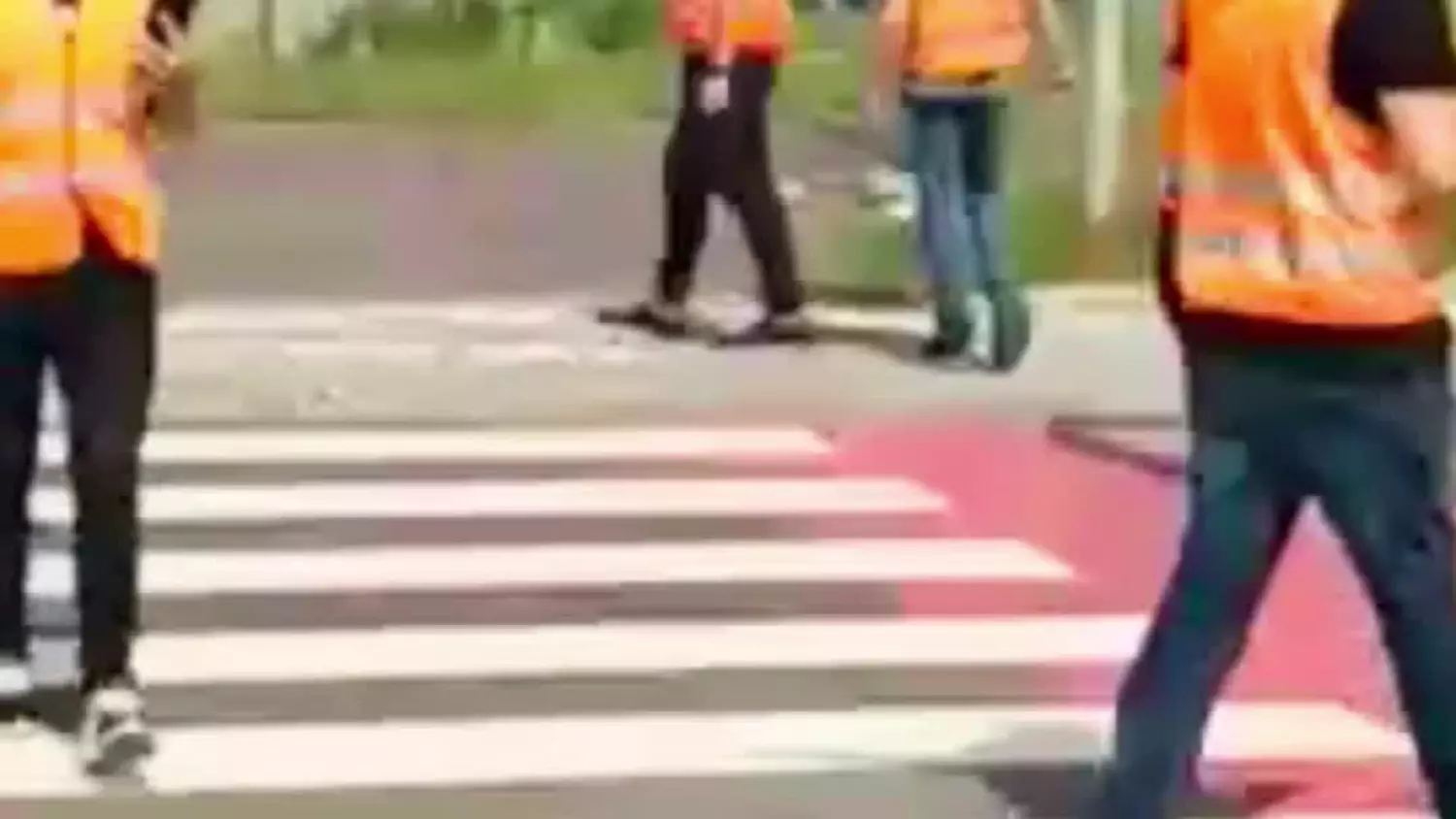 Protest kolejarzy w Czarlinie