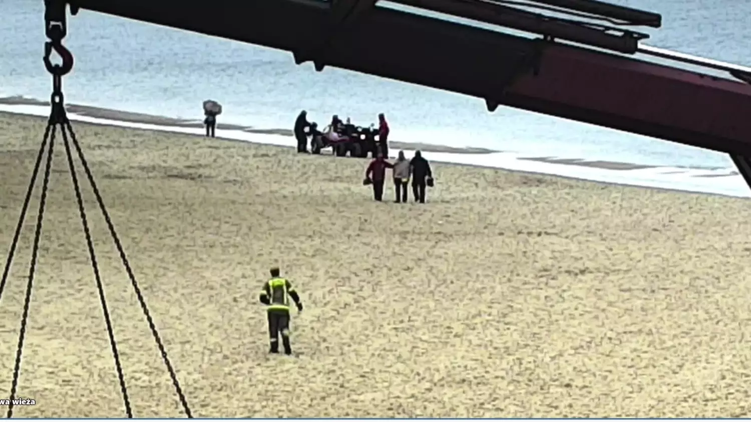 Gdański ratownik uratował życie na plaży w Brzeźnie