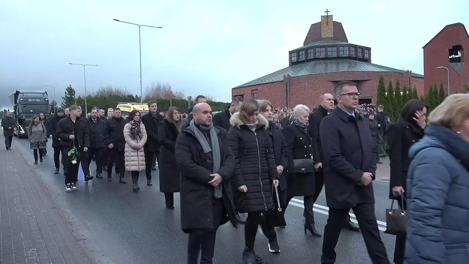 Tłumy żegnały Leszka Gierszewskiego, prezesa Drutexu