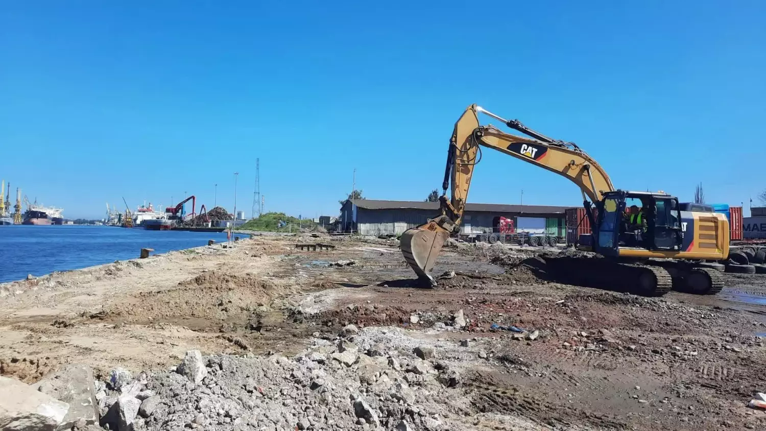 Tak krok po kroku modernizowano nabrzeże Bytomskie w Porcie Gdańsk