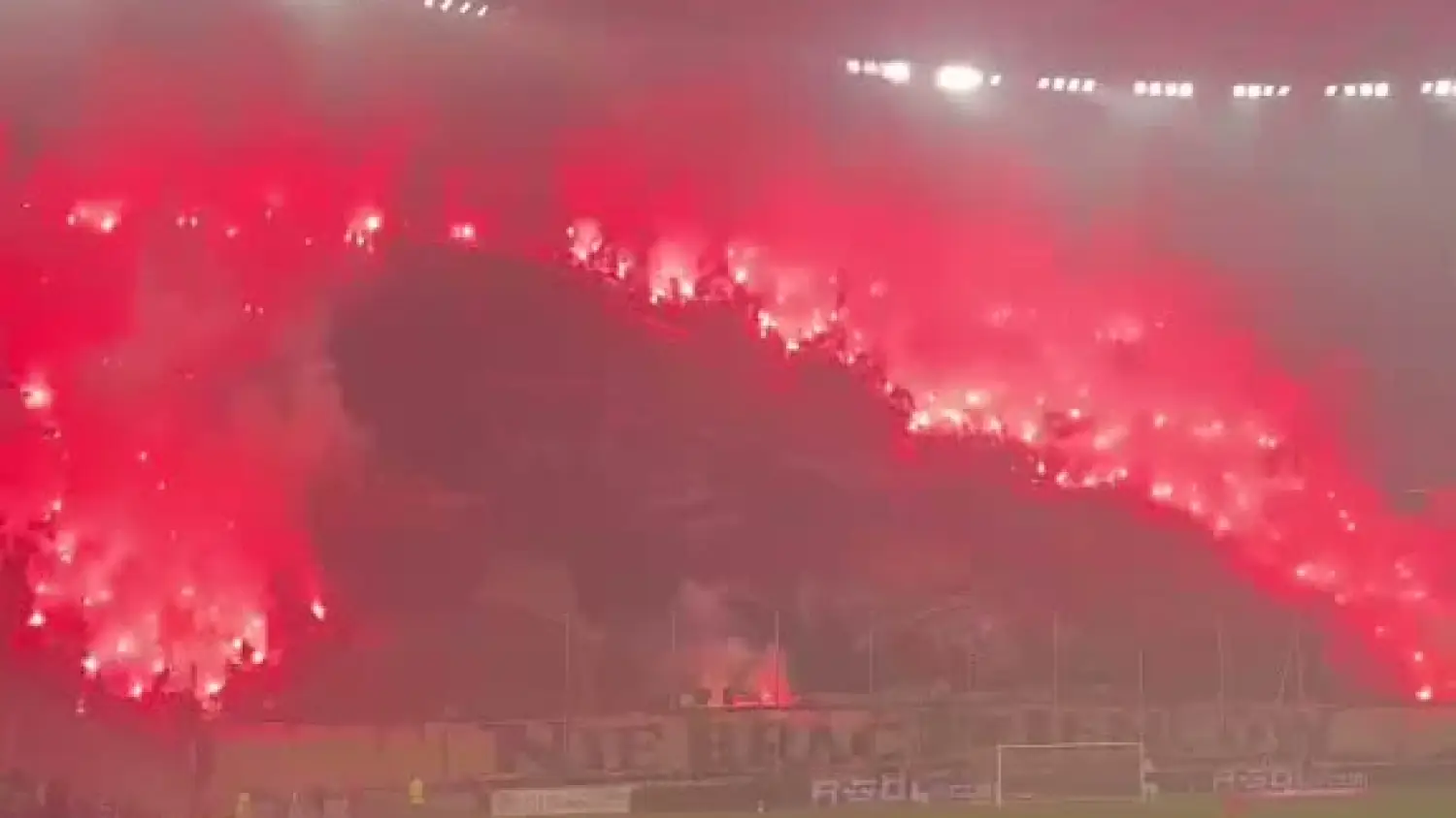 Race na meczu Lechia - Arka
